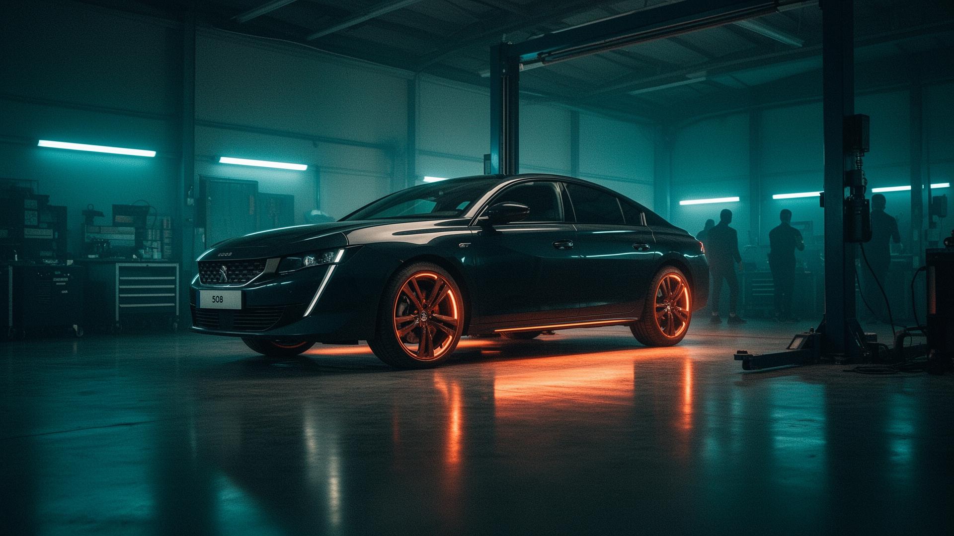 Peugeot 508 GT në punëtorinë Auto Express